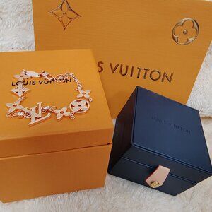Louis Vuitton rose gold bracelet